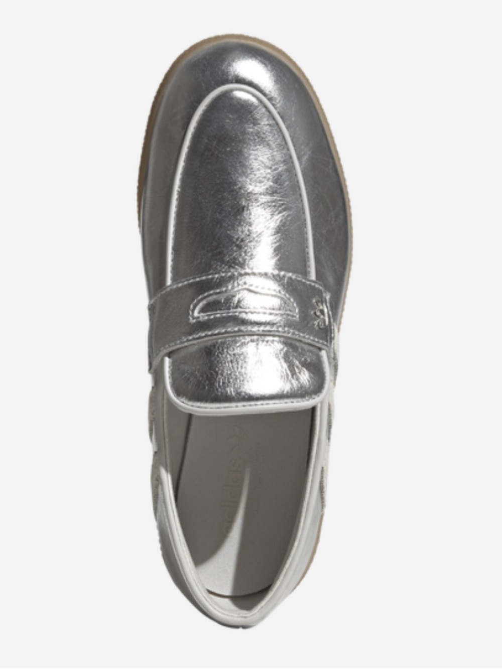 📎 Adidas Handball Spezial Loafers Silver Metallic 📎 - Picture 3 of 3